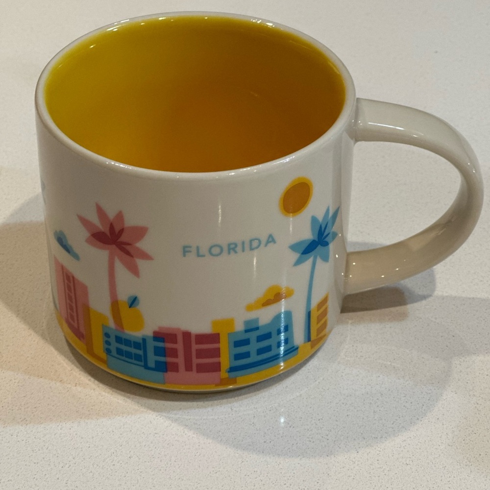 Starbucks ‘Wish you were Here’ Collection Miami (old style) Collectible Mug